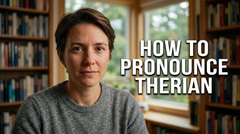 How to Pronounce Therian